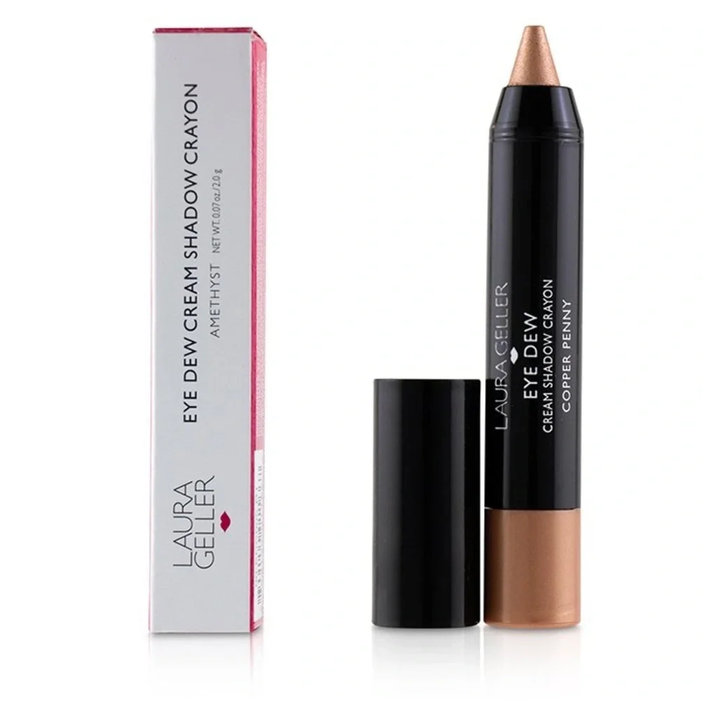 Laura Geller Eye Dew Cream Shadow Eyeshadow Crayon Copper Penny Brown New in Box